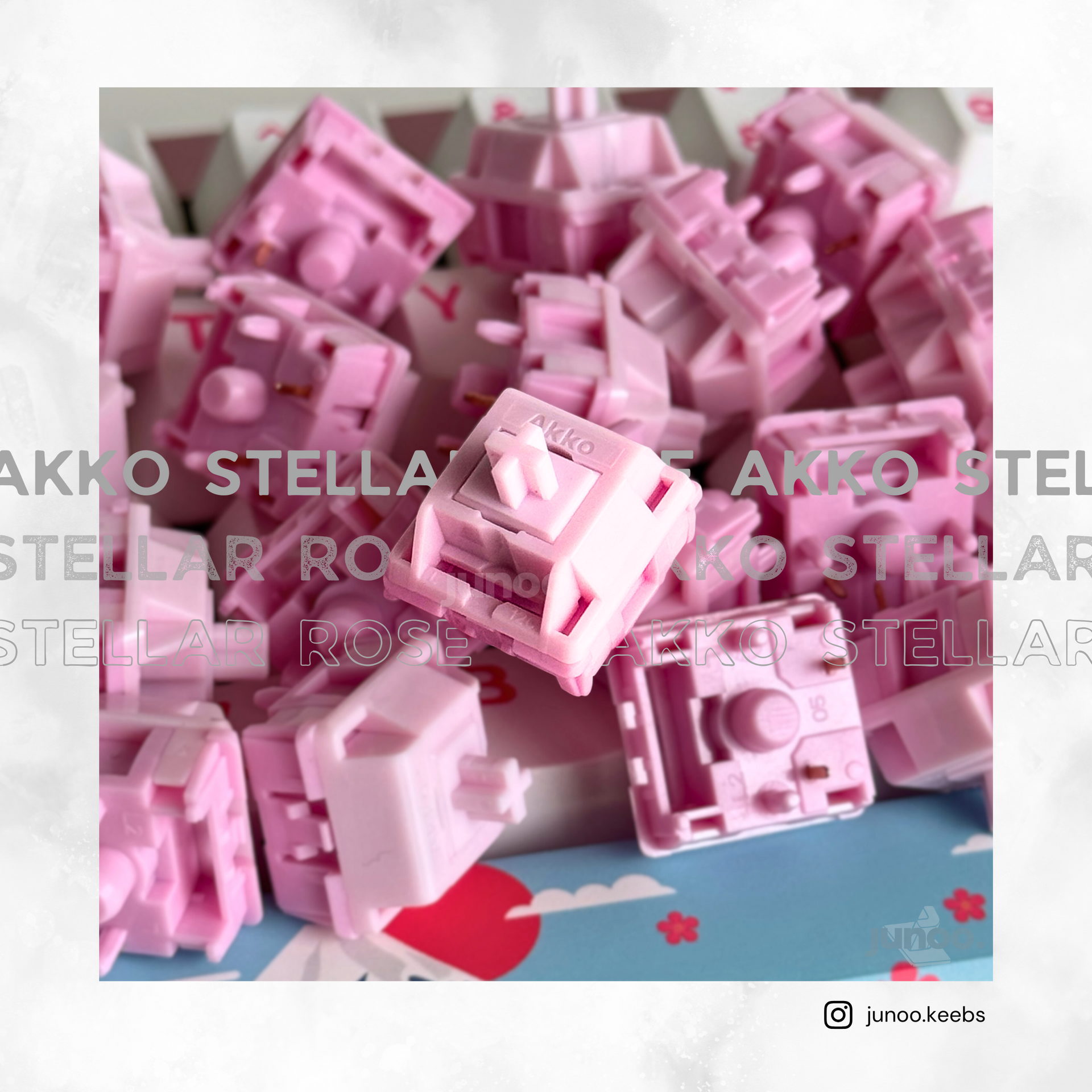 Akko Stellar Rose – junoo.keebs
