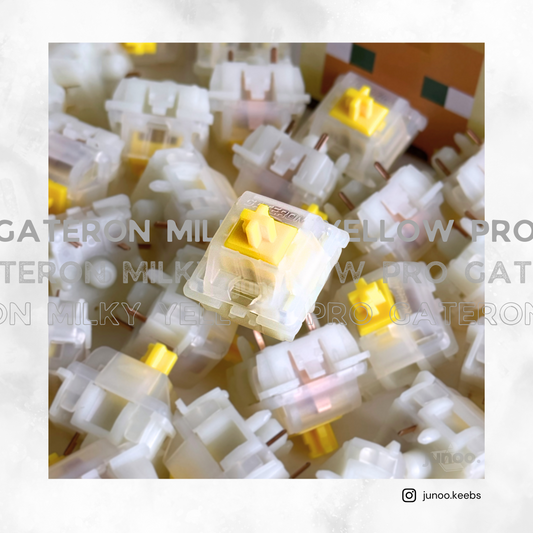 Gateron Milky Yellow Pro